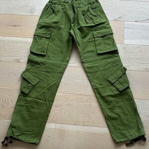 Green Cargo Pants
